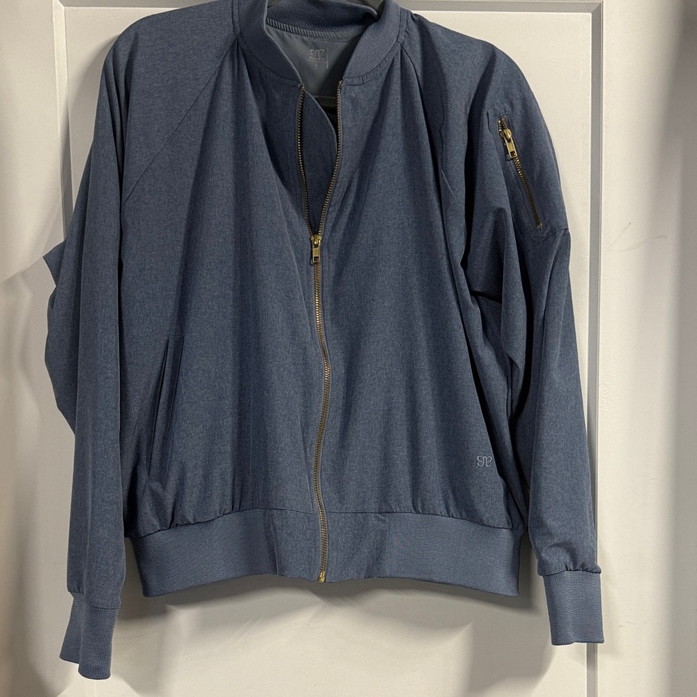 Albion Blue Bomber Jacket